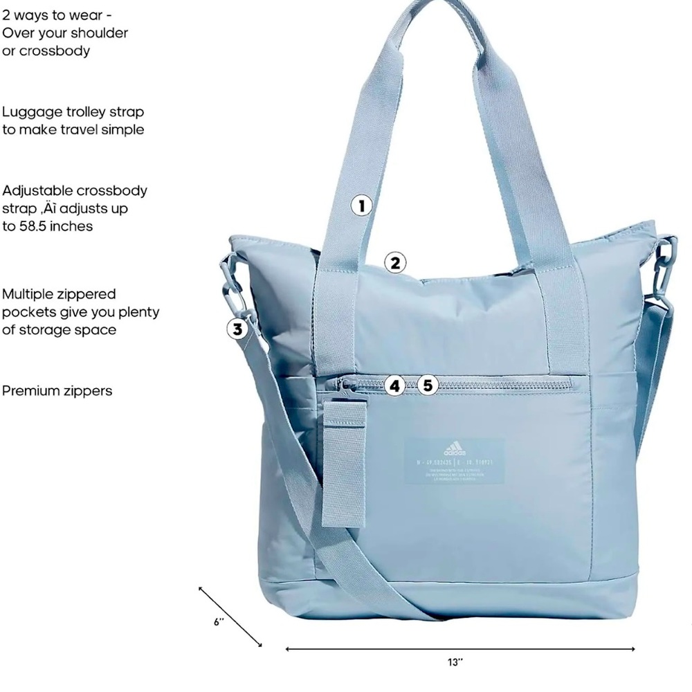 Adidas all me 2 tote